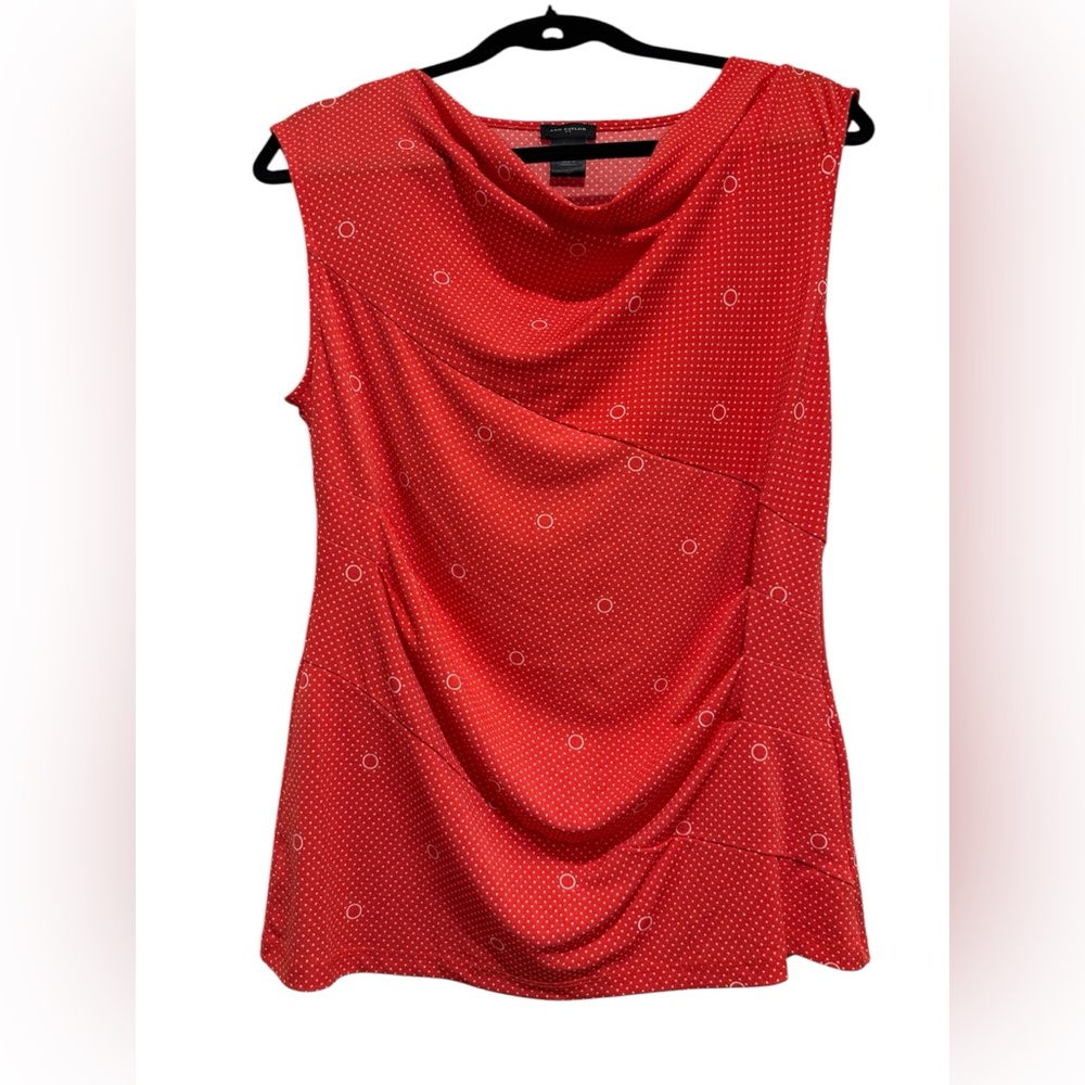 Ann Taylor cowl neck shell top